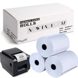 Till Rolls 80mm X 60mm thermal paper roll for epos cash register