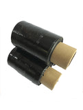 Black Mini Pallet Stretch Shrink Wrap Parcel Packing Cling Film 100mm X 150 meter