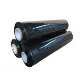 Black pallet wrap stretch 500mm x 300m x 23mu - Till Rolls Global 
