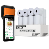 80x40mm Thermal Paper Till Rolls BPA Free Receipt Rolls for POS, Card Machine, Just Eat & Uber Eats