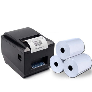 Till Rolls 80mm X 60mm thermal paper roll for epos cash register