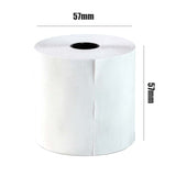 Till Rolls 57mm x 57mm thermal paper roll cash register