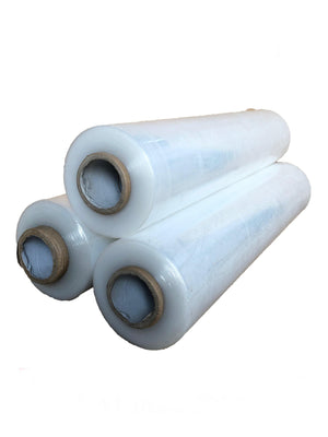 Clear pallet wrap stretch 400mm x 250m x 17mu - Till Rolls Global 